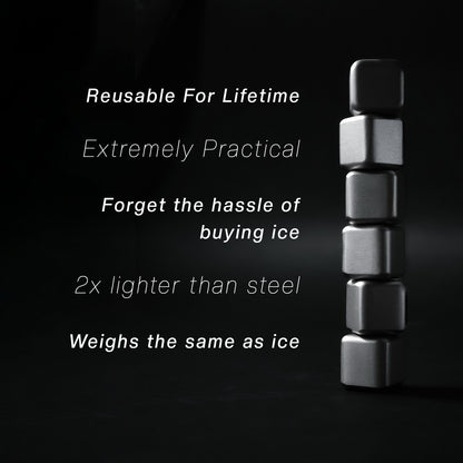 ¡BLACK FRIDAY SALE! Taima® Pure Titanium Ice Cubes